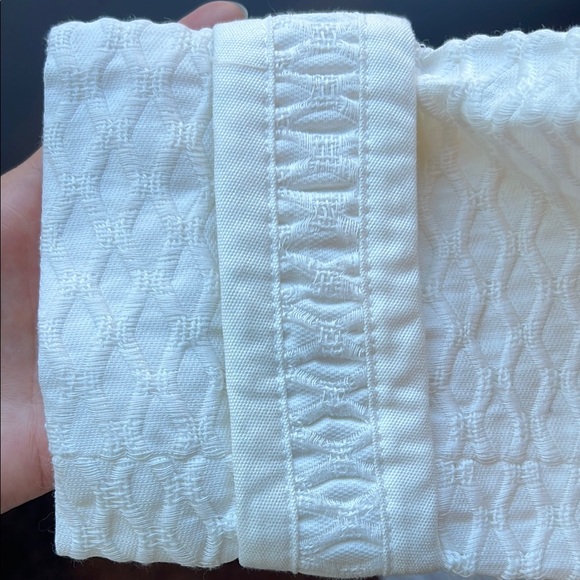 INC International Concepts Long White Textured Coat with Belt - Picture 5 of 8